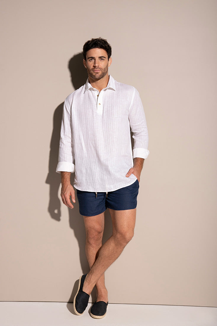 Linen shorts