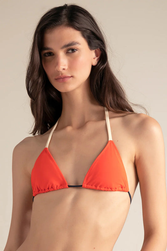 Small triangle bikini top
