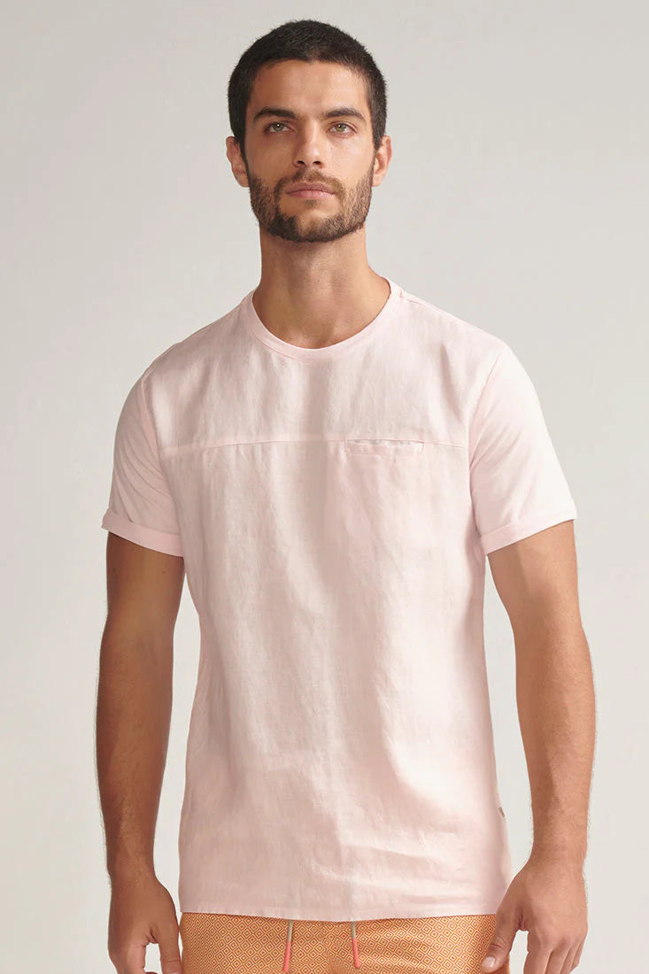 Linen cotton t-shirt