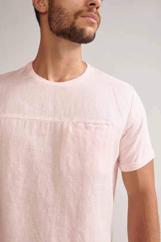 Linen cotton t-shirt