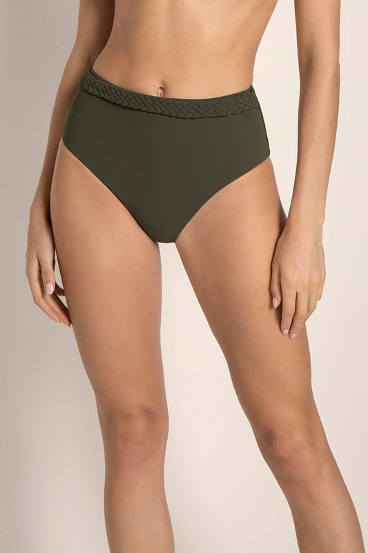 High waist bikini bottom